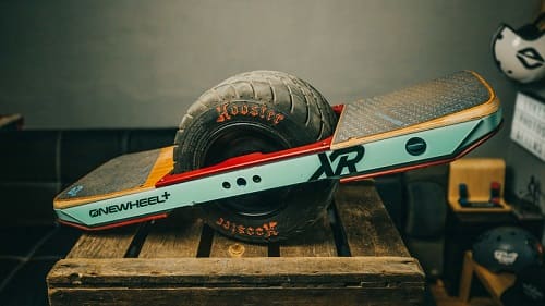 A Onewheel with a more aggressive tread